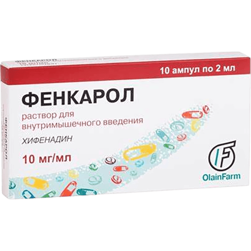 Fenkarol 10 mg. 10 əd.