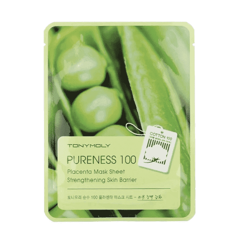Pureness paxlalı bitkilərin fito-plasentası ilə bərpa və yeniləyici parça maskası 21 ml