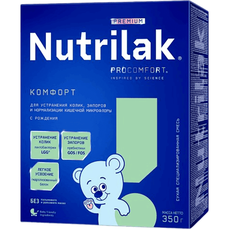 Uşaq qidası Nutrilac premium comfort 350 q