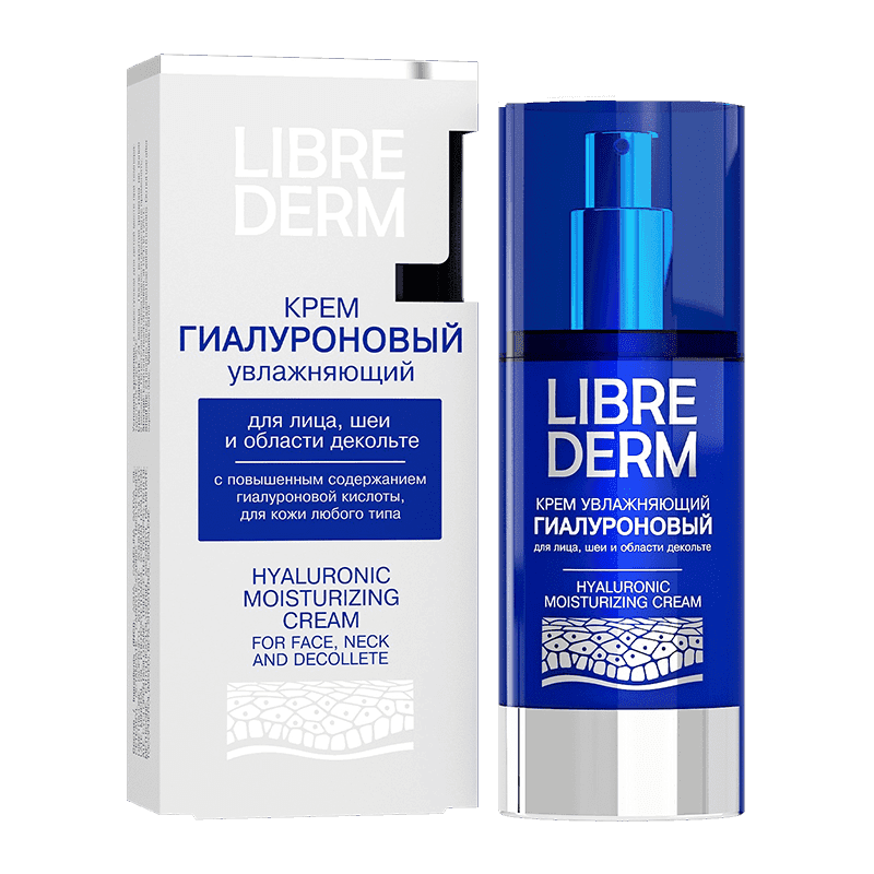 Üz, boyun və dekolte üçün hialuron nəmləndirici krem ​​50 ml