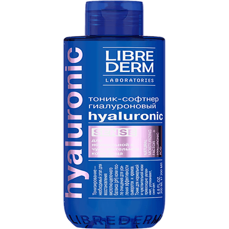 Librederm Hyaluronic toner-yumşaldan SENSE normal və həssas dərilər üçün 200ml