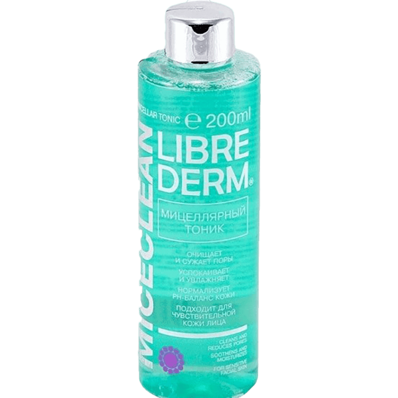 Librederm Miceclean Hydra Sebo yağlı və qarışıq dərilər üçün miselyar tonik 200ml