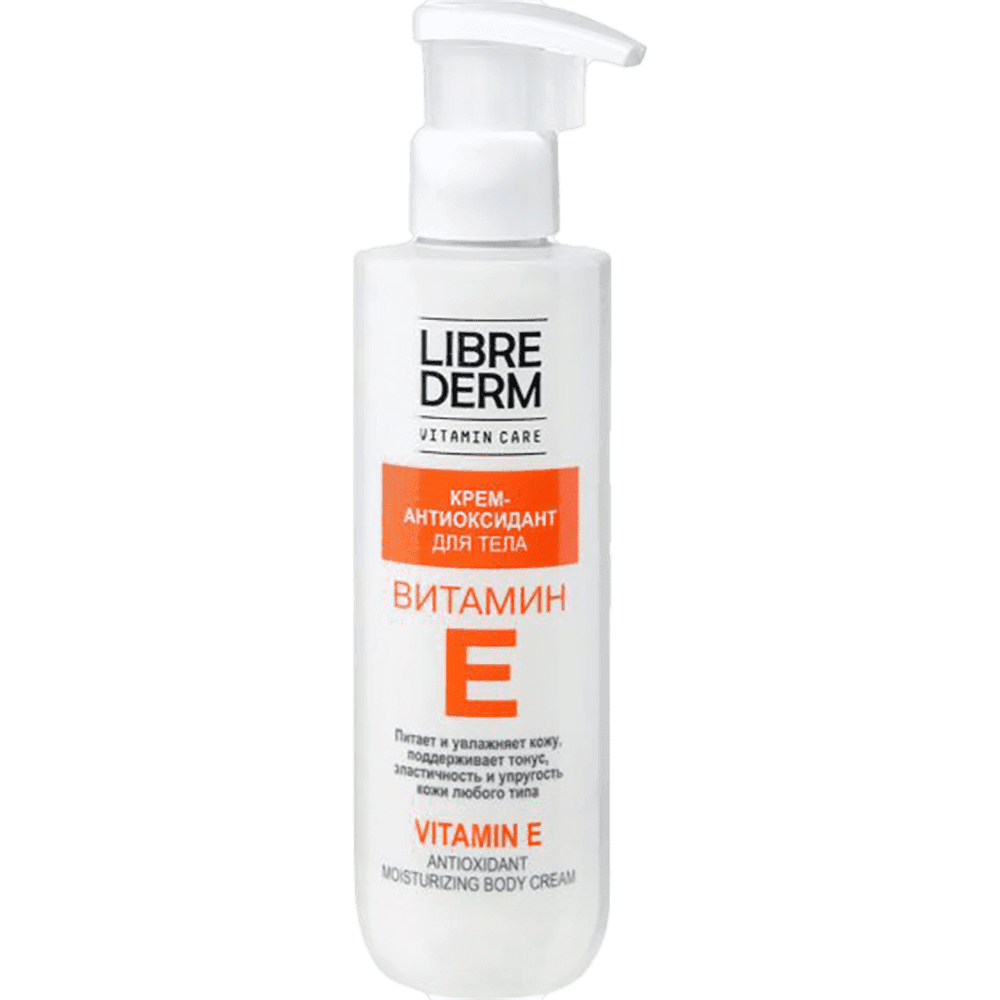 Bədən üçün Vitamin E antioksidant krem ​​200 ml