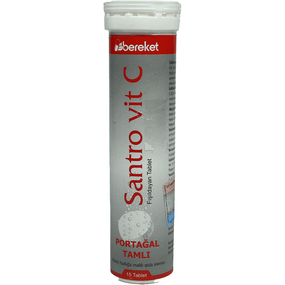 Santrovit Vit C 15 əd.