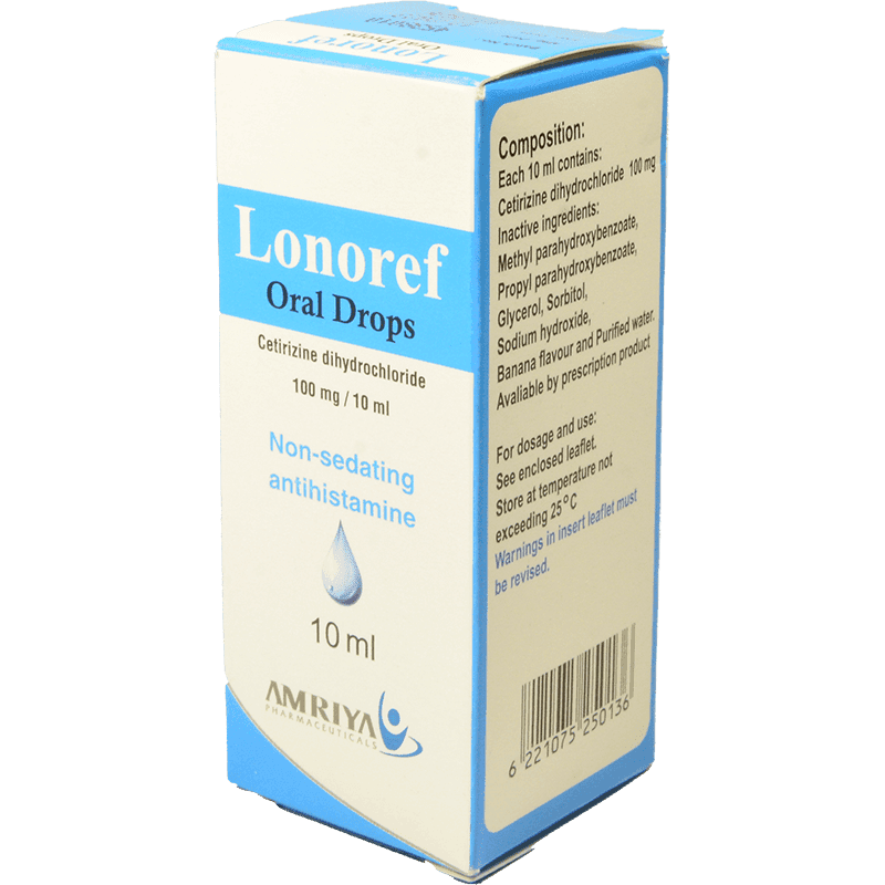 Lonoref 100 mg. 10 ml.