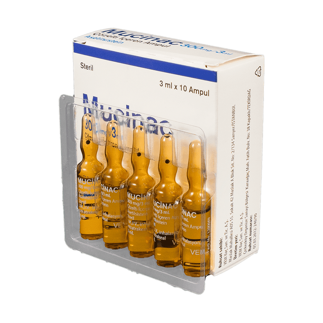 Mucinac 300 mq/3 ml 10 əd
