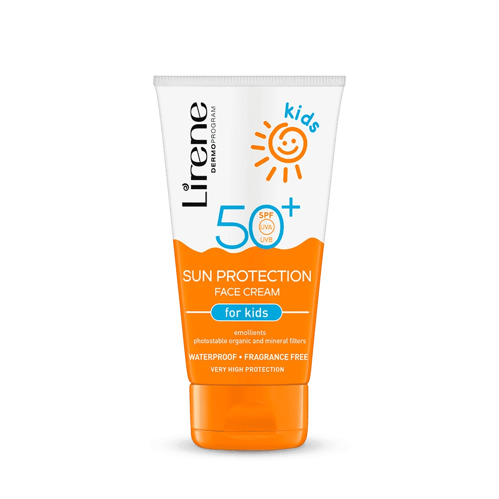 Uşaqlar üçün günəş seriyası-qoruyucu üz kremi SPF50, 50 ml