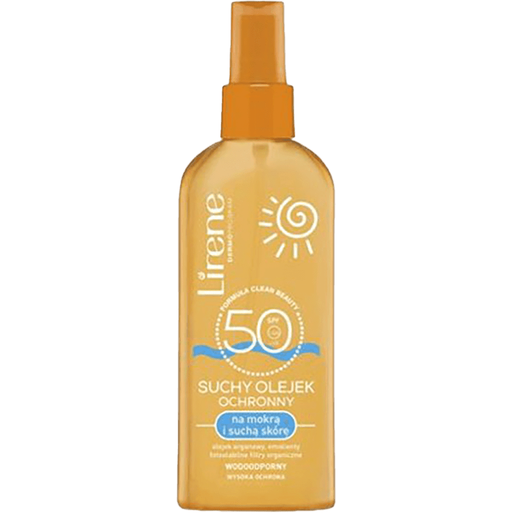 Günəş seriyası quru bədən yağı SPF50 150 ml