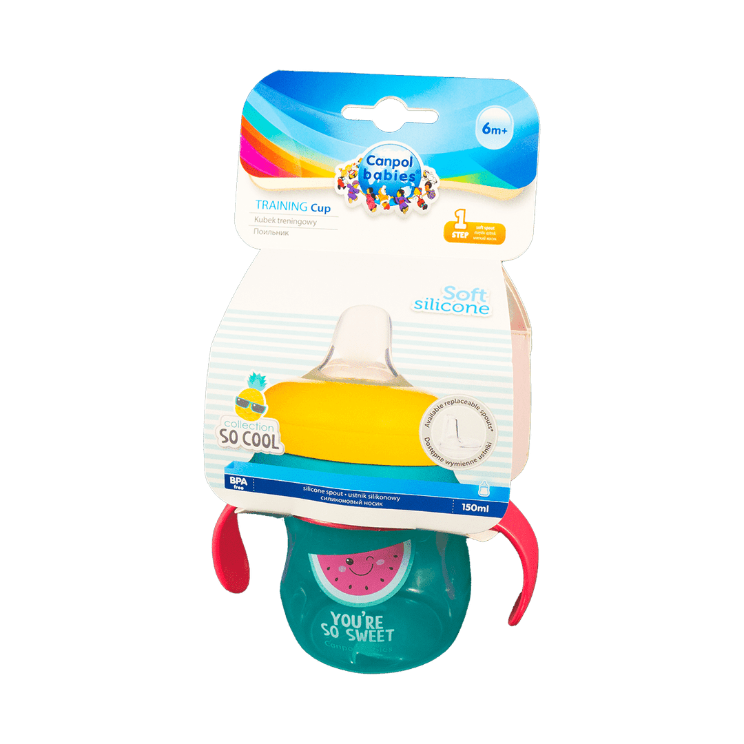 Tökülməyən və silikon ucluqlu əmzik So Cool 150 ml