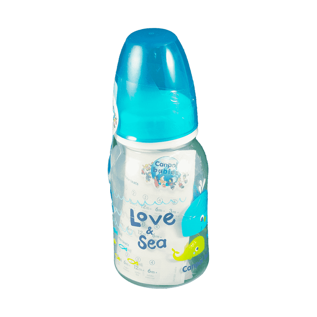 Sevgi və Dəniz naxışlı şüşə 125 ml