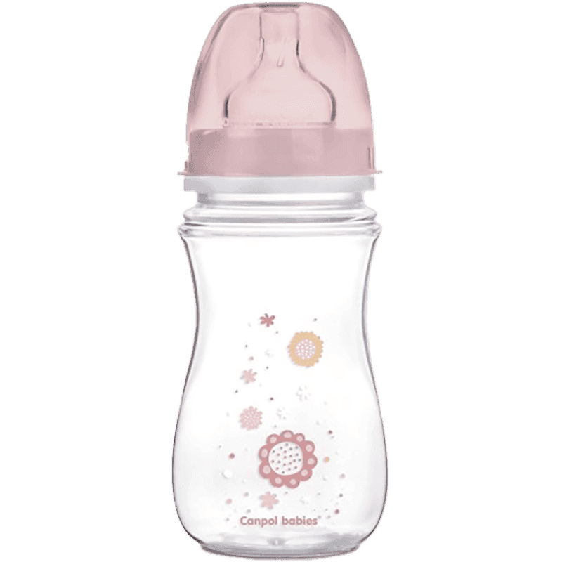 Канпол 35/234 Антиколиковая бутылочка с широким горлышком Easy Start - Королевский ребенок 240 мл, розовая (Digərlər) (Canpol)