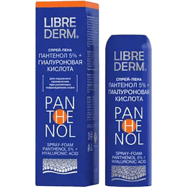 Librederm  Panthenol hialuron turşusu tərkibi ilə sprey 130g