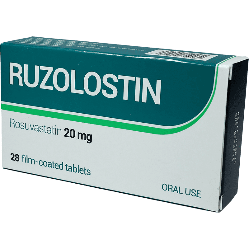 Ruzolostin 20 mg. 28 əd.