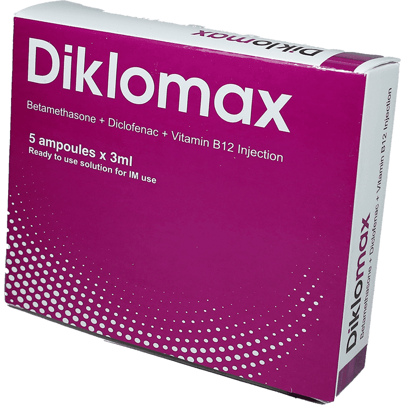 Diklomax (2+75+10) mq 3 ml 5 əd