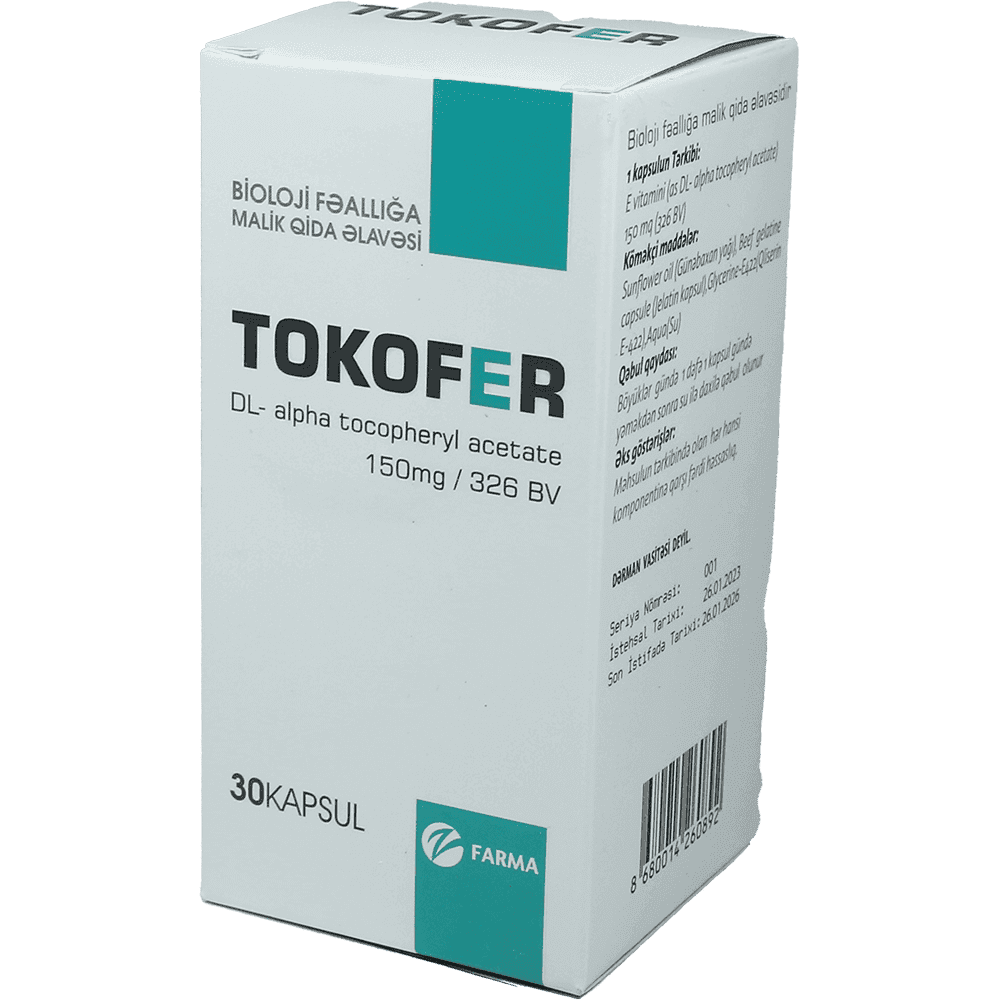 Tokofer 30 əd.