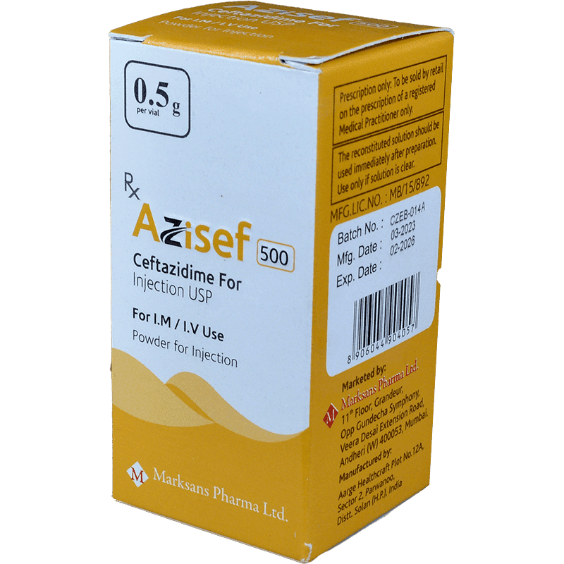 Azisef 500 mg.