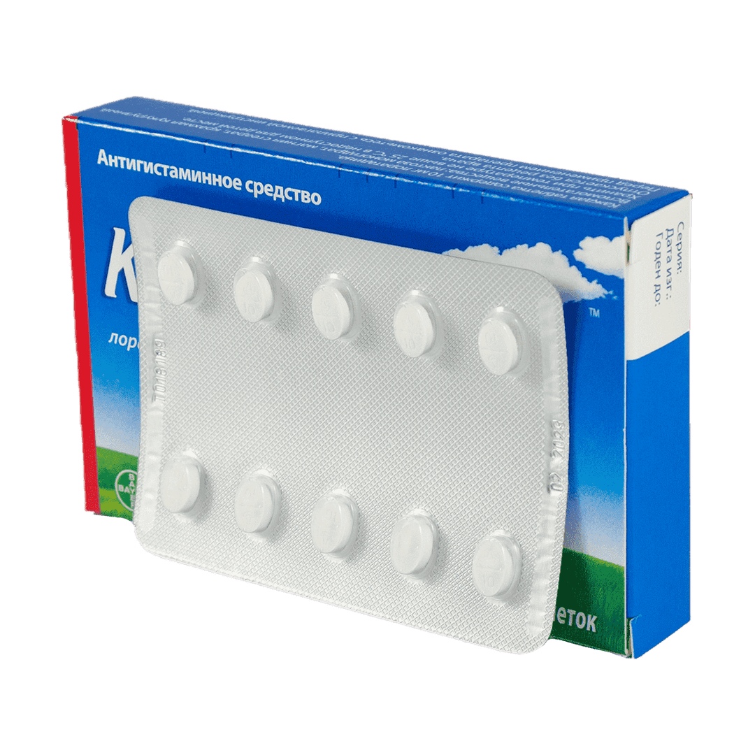 Claritin 10 mq 10 əd.