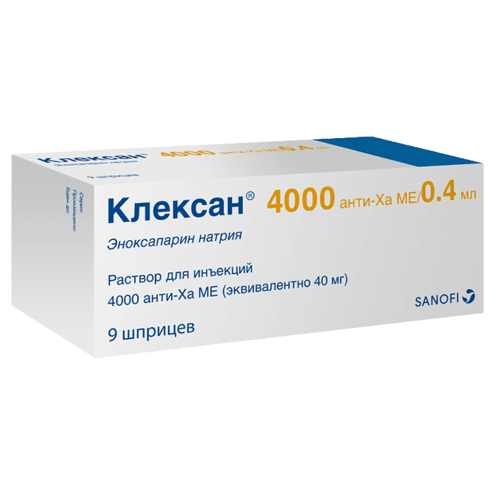 Kleksan şpris 40 mq/0.4 ml 2 əd