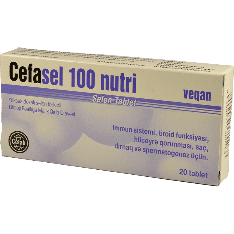 Cefasel 100 içində 20 əd.