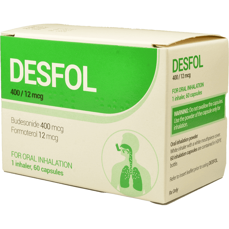 Desfol 400 mkg./12 mkg, 60 əd.