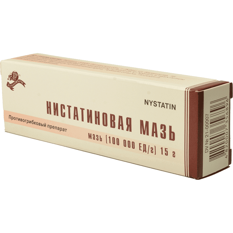 Nistatin 100 000 ED/q 15 q