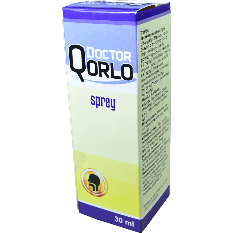 Doktor qorlo sprey 30 ml 1 əd.