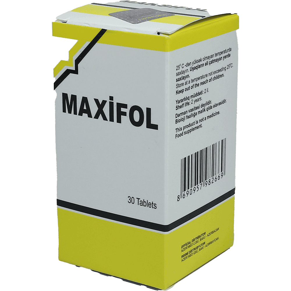 Maxifol 400 mkq 30 əd.