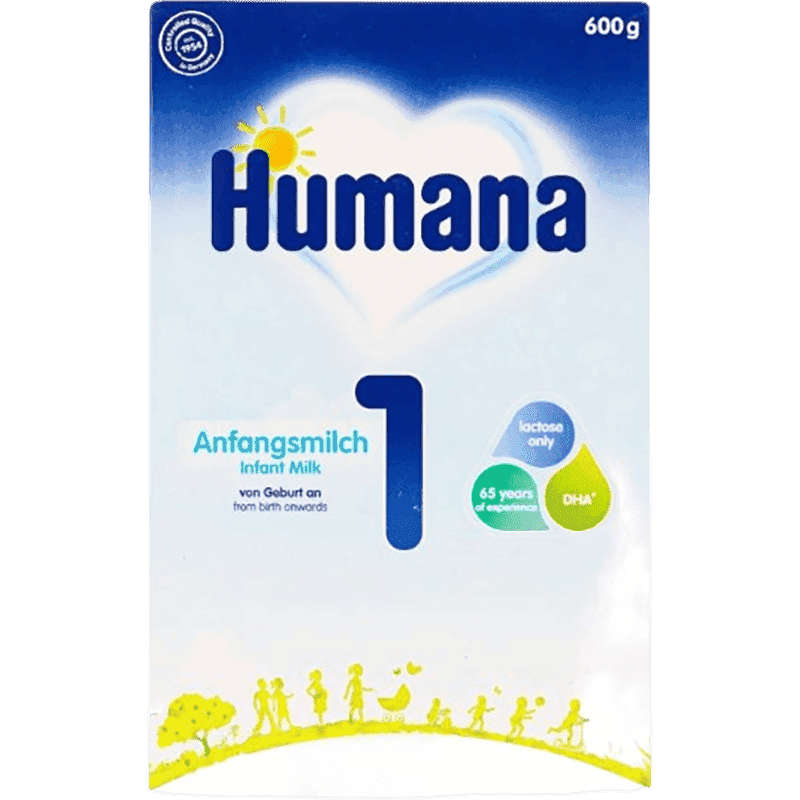 Uşaq qidası Humana-1 körpələr üçün 600 q