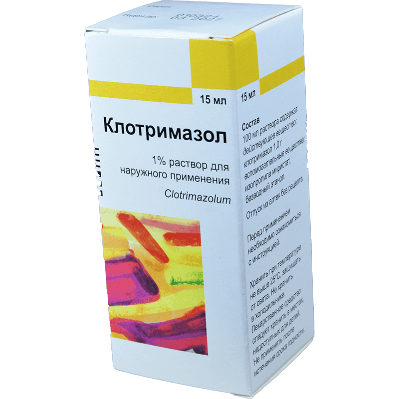 Klotrimazol 1% 15 ml.