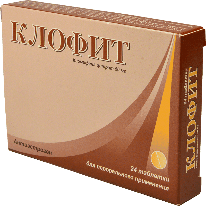 Klofit 50 mg. 24 əd.