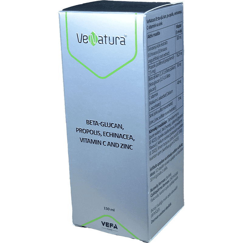 Venatura beta-qlükan, propolis 150 ml.