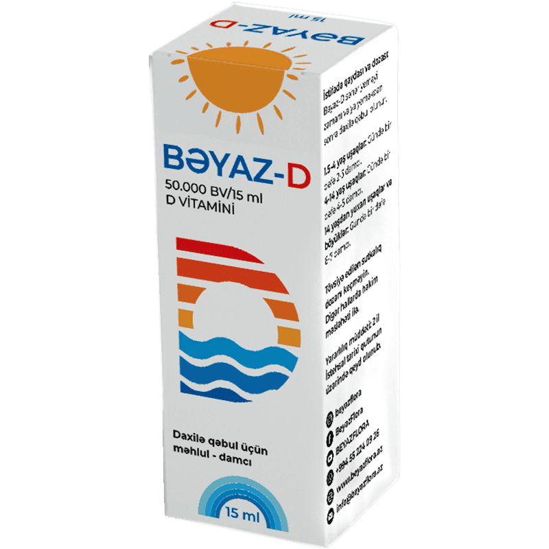 Bəyaz-D 15 ml