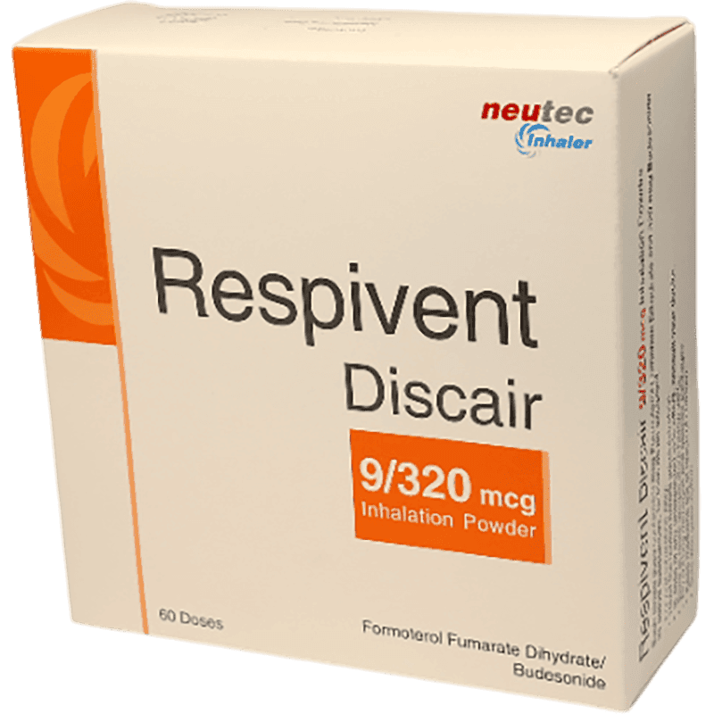Respivent 60 doz 9/320 mkq 1 əd