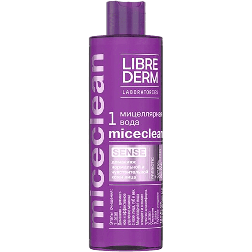 Miceclean sense gözlərdən və dodaqlardan uzun müddət qalıcı makiyajı çıxarmaq üçün iki fazalı miselyar su 150 ml