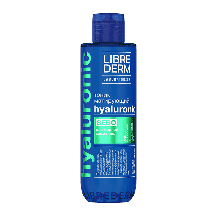 Yağlı dərilər üçün hialuron matlaşdırıcı tonik SEBO 200ml