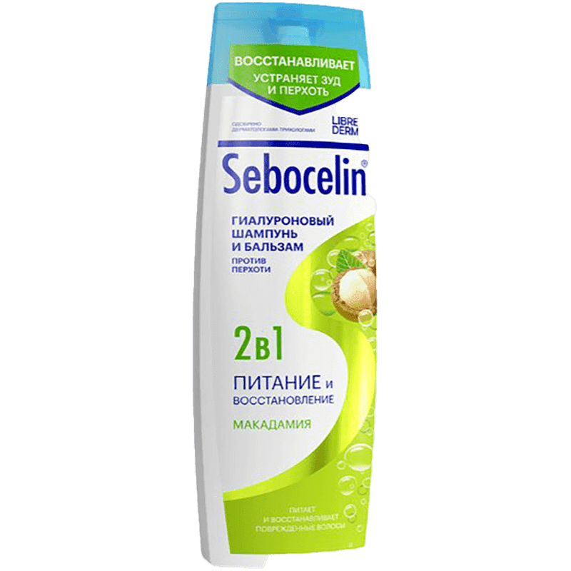 Kəpəyə qarşı hialuron şampun və balzam 2-si 1-də Qidalanma və bərpa 400 ml