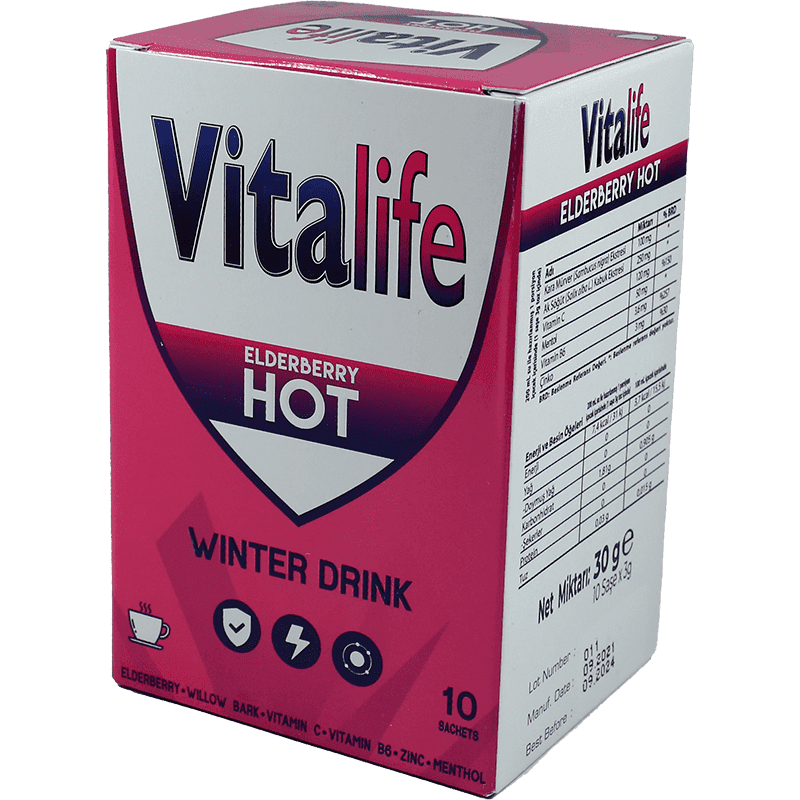 Vitalife Hot elderberry 10 əd.