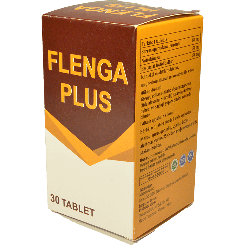 Flenga plus 30 əd.