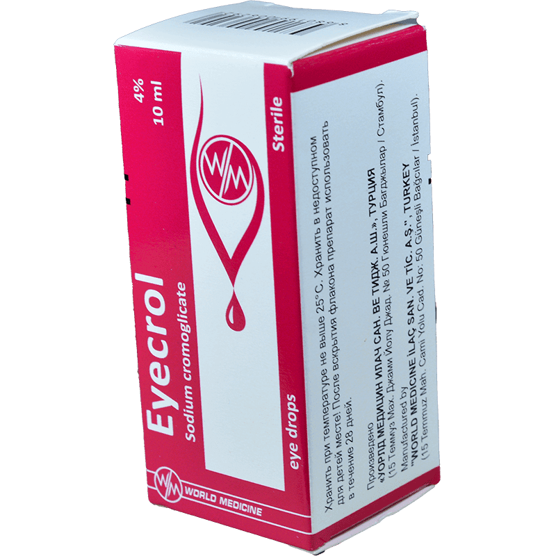 Eyecrol 4% 10 ml.