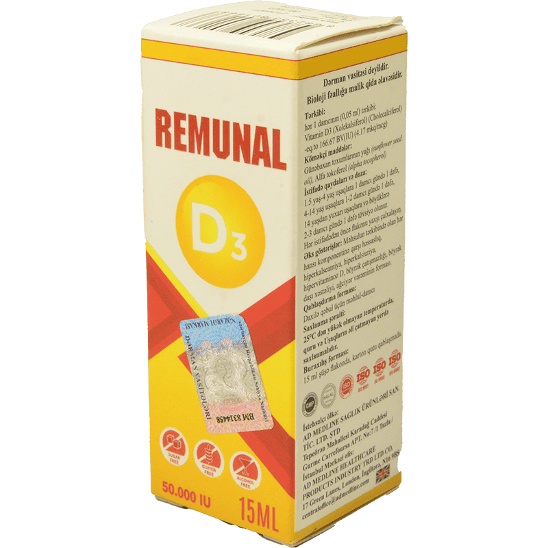 Remunal D3 15 ml