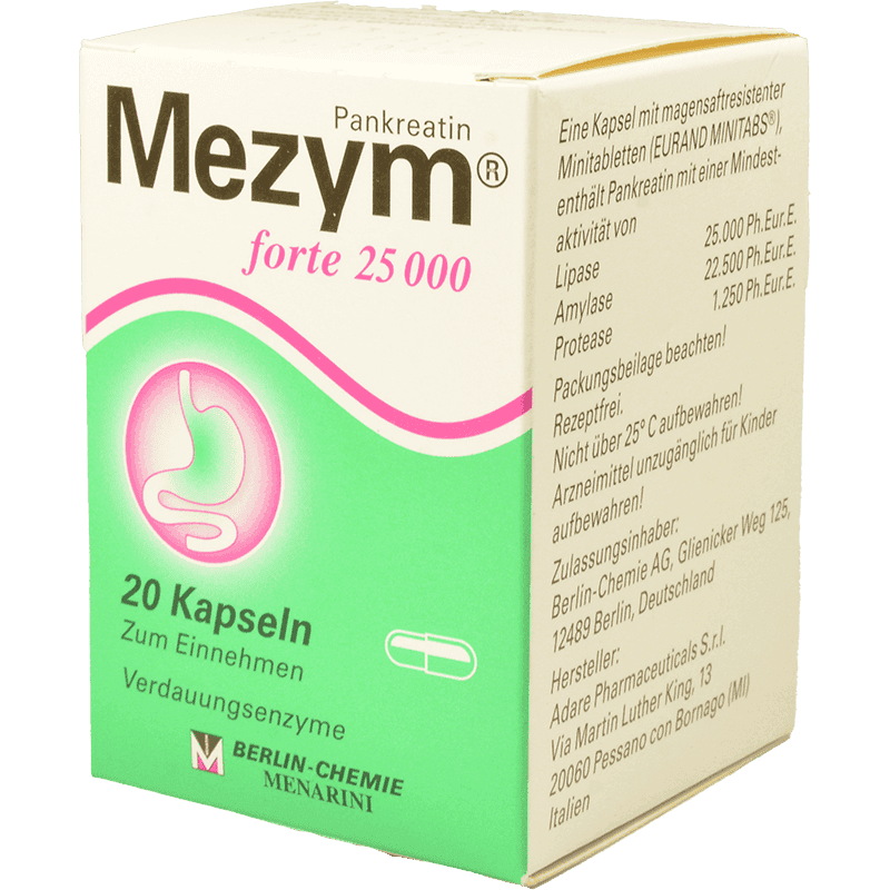 Mezym forte 25 000 ED 20 əd.