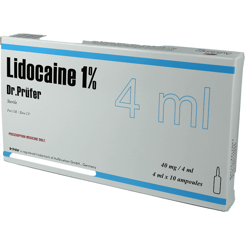 Lidocaine 1% 4 ml 10 əd.