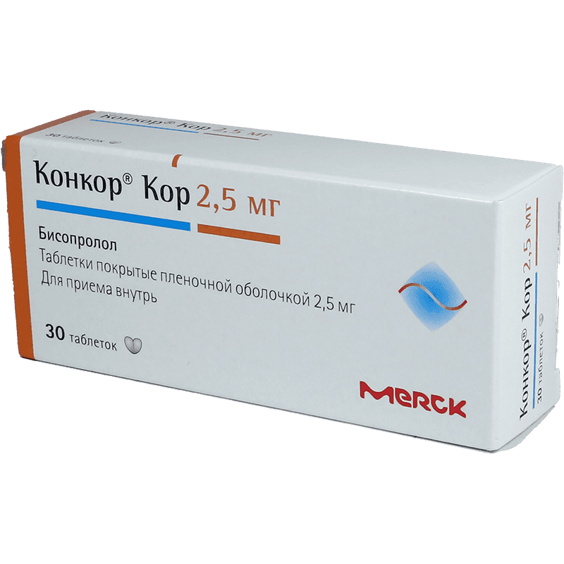 Concor cor 2,5 mq 30 əd.