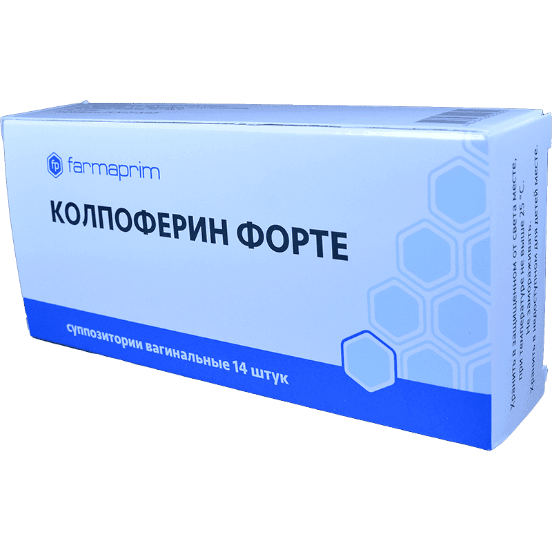 Kolpoferin forte 750 mg./ 200 mg. 14 əd.