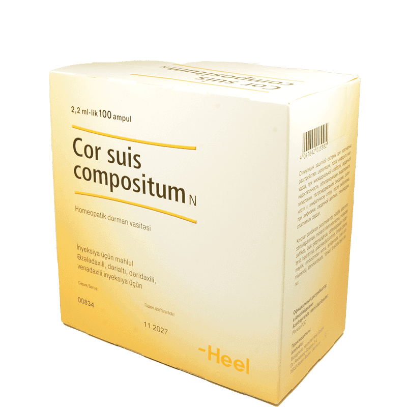 Cor sius compositum 5 əd x 20