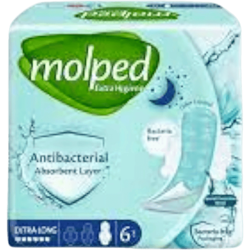 Molped night antibakterial padlar 6 əd