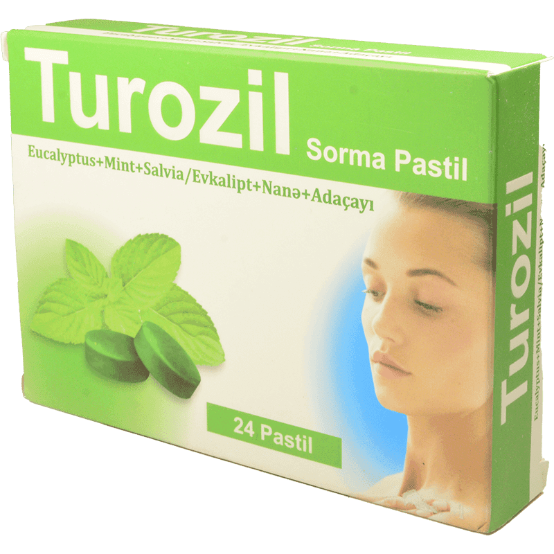 Turozil Evkalipt 24 əd