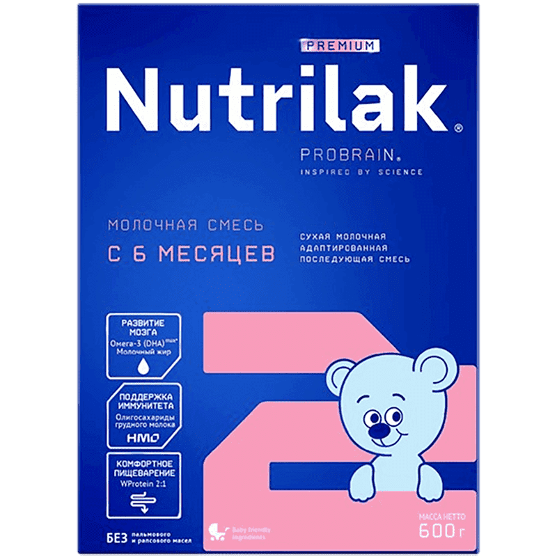 Uşaq qidası Nutrilac-premium prebiotik 600 q