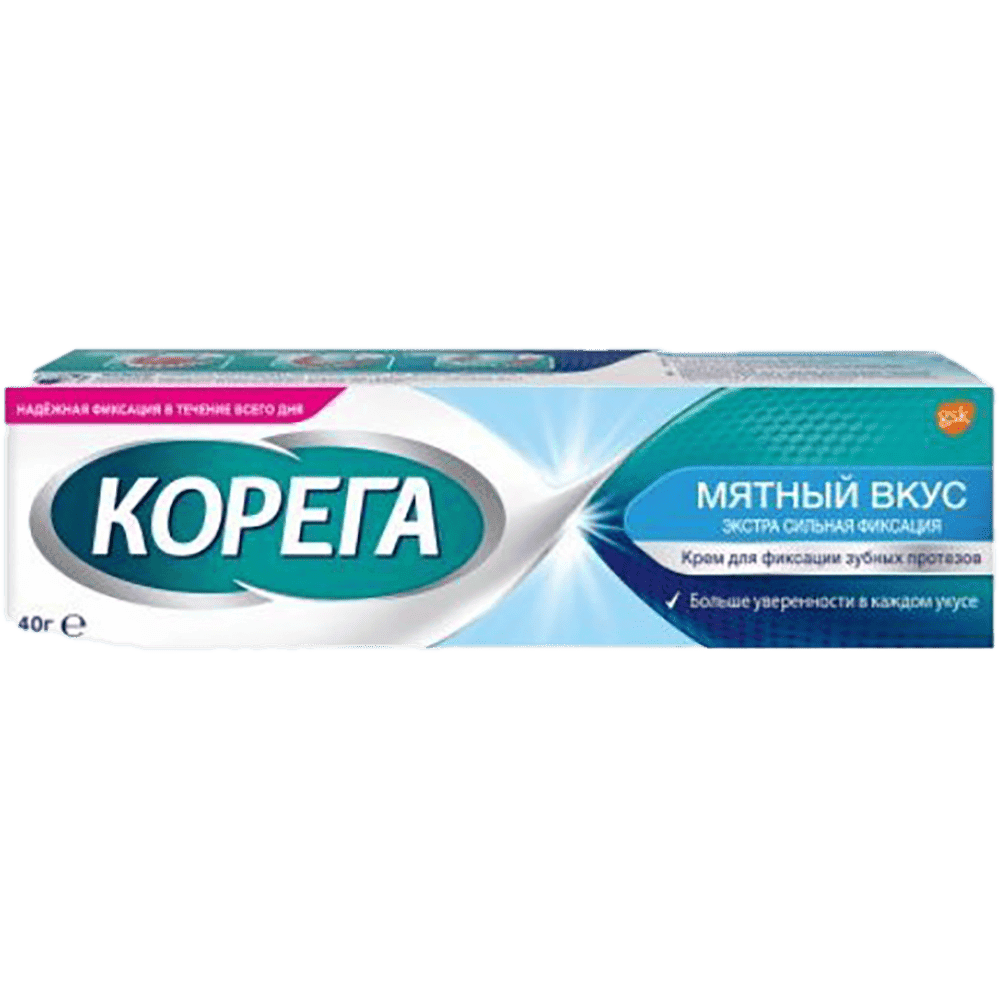 Korega diş protezləri fiksasiya üçün 40 ml