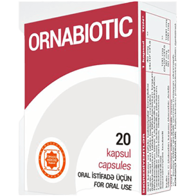 Ornabiotic 20 əd.